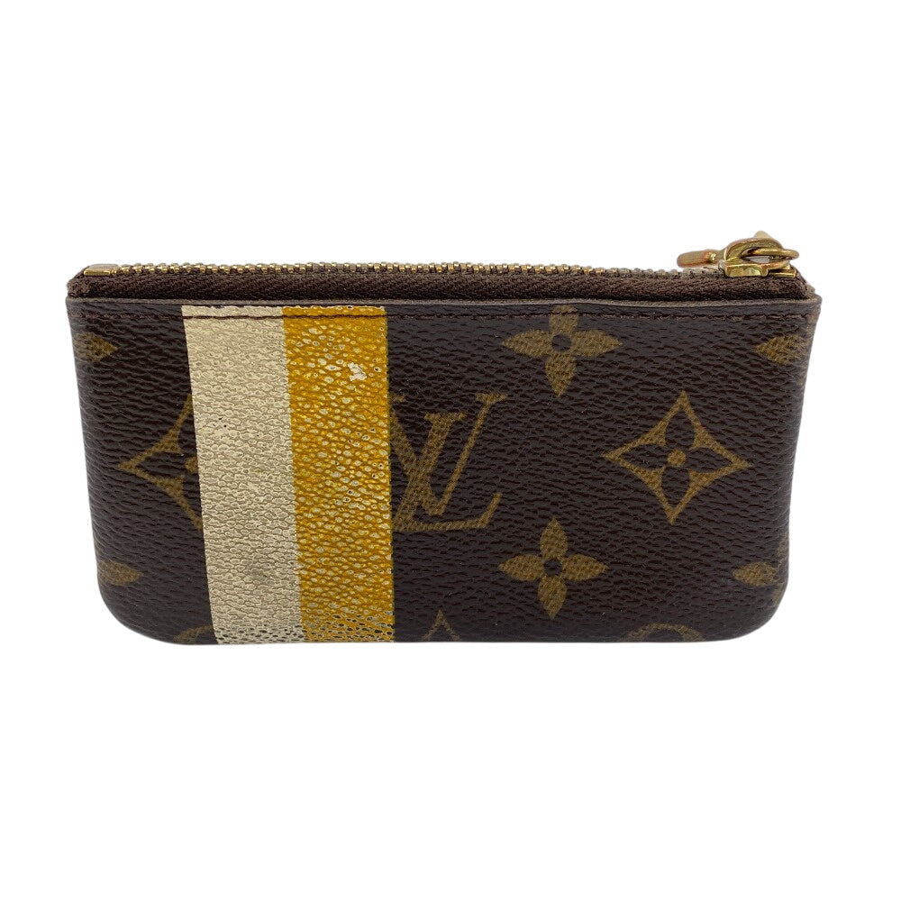 LOUIS VUITTON Coin case M60033 leather Brown Monogram groom Kle