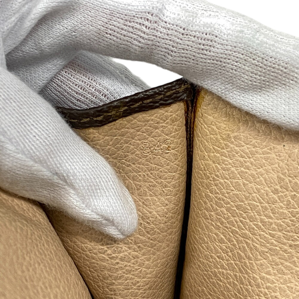 LOUIS VUITTON Clutch bag M47542 leather Brown Monogram Posh Cracking Ted 26