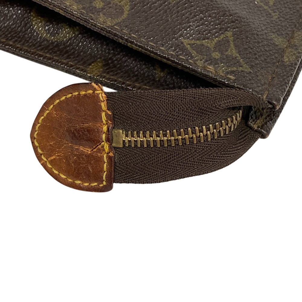 LOUIS VUITTON Clutch bag M47542 leather Brown Monogram Posh Cracking Ted 26