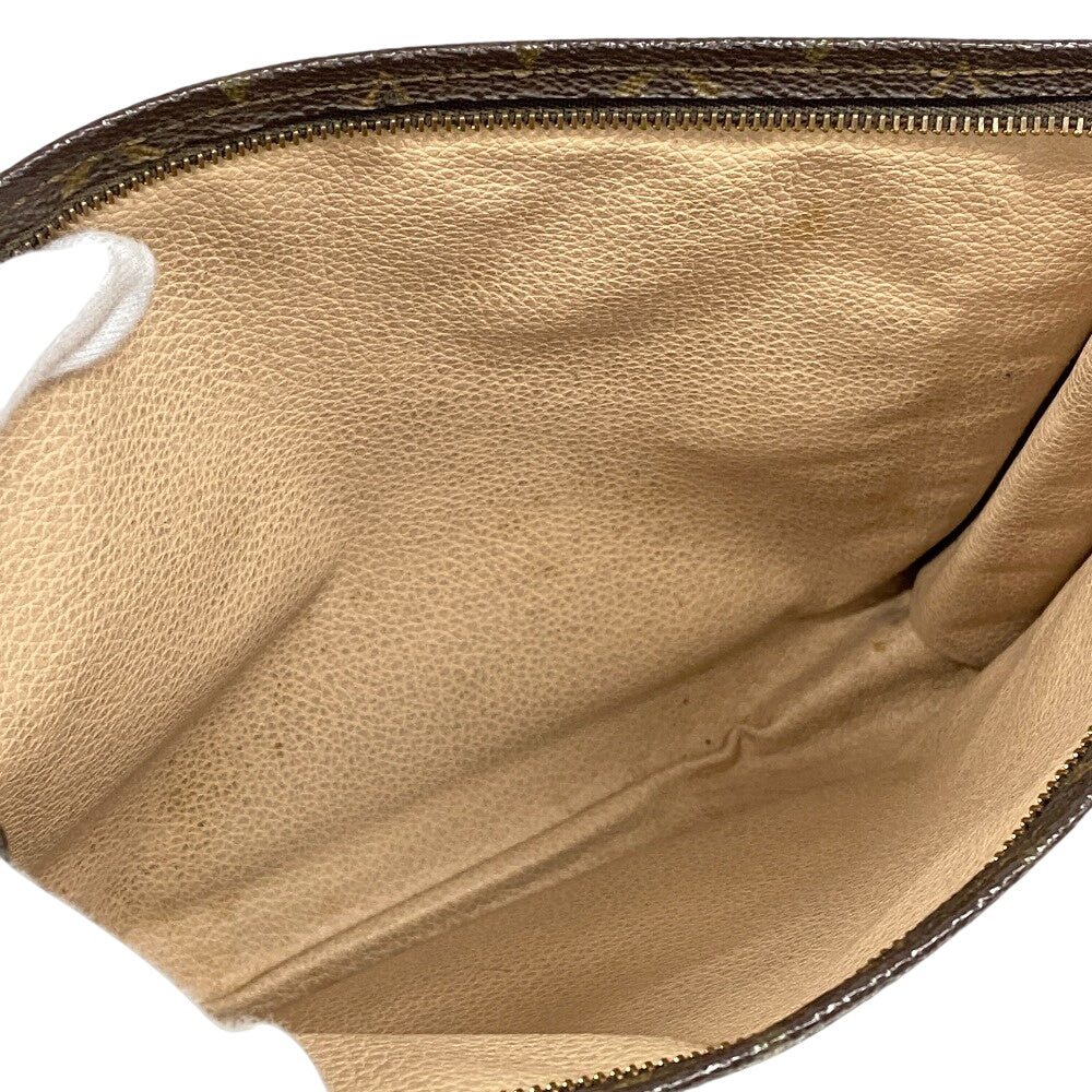 LOUIS VUITTON Clutch bag M47542 leather Brown Monogram Posh Cracking Ted 26