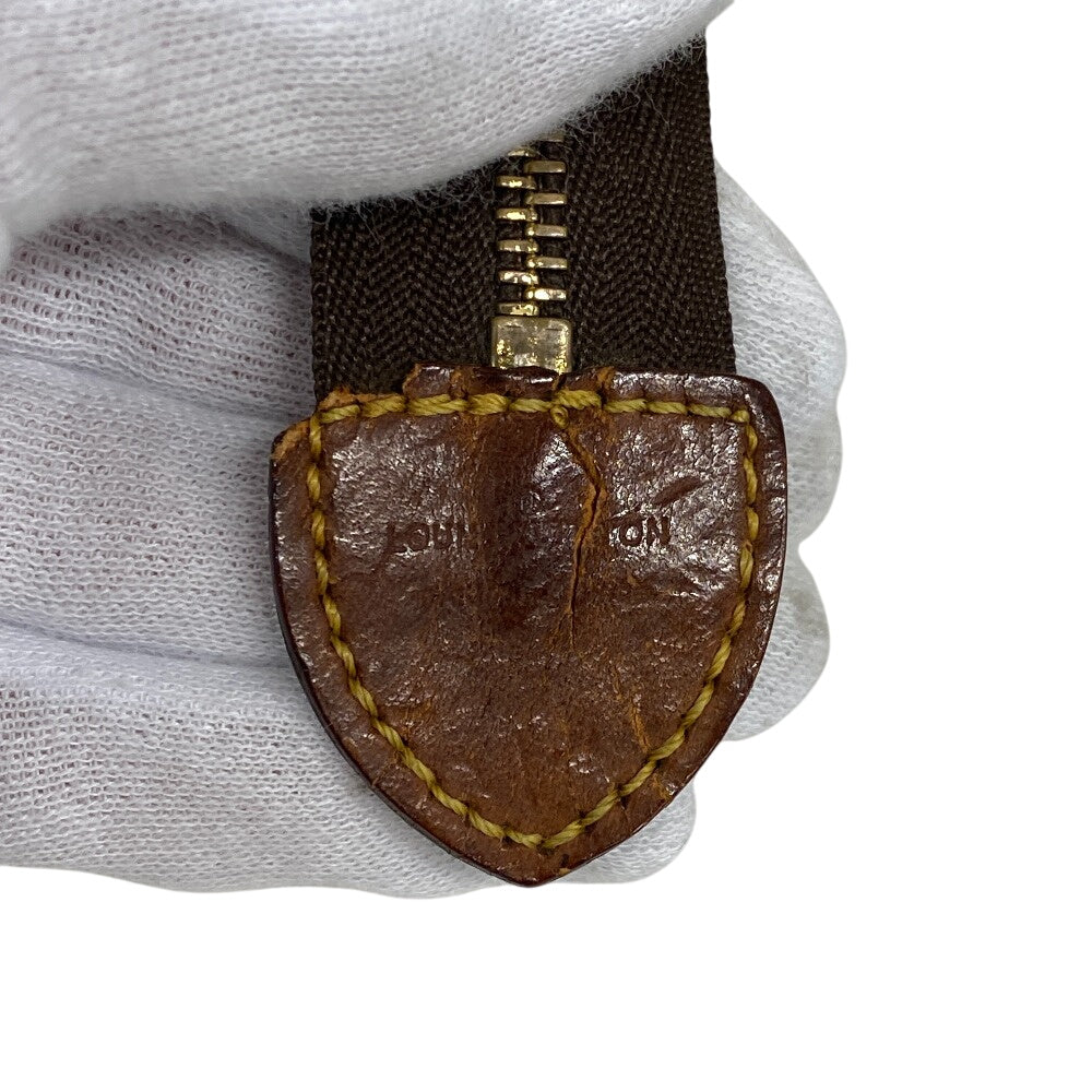 LOUIS VUITTON Clutch bag M47542 leather Brown Monogram Posh Cracking Ted 26