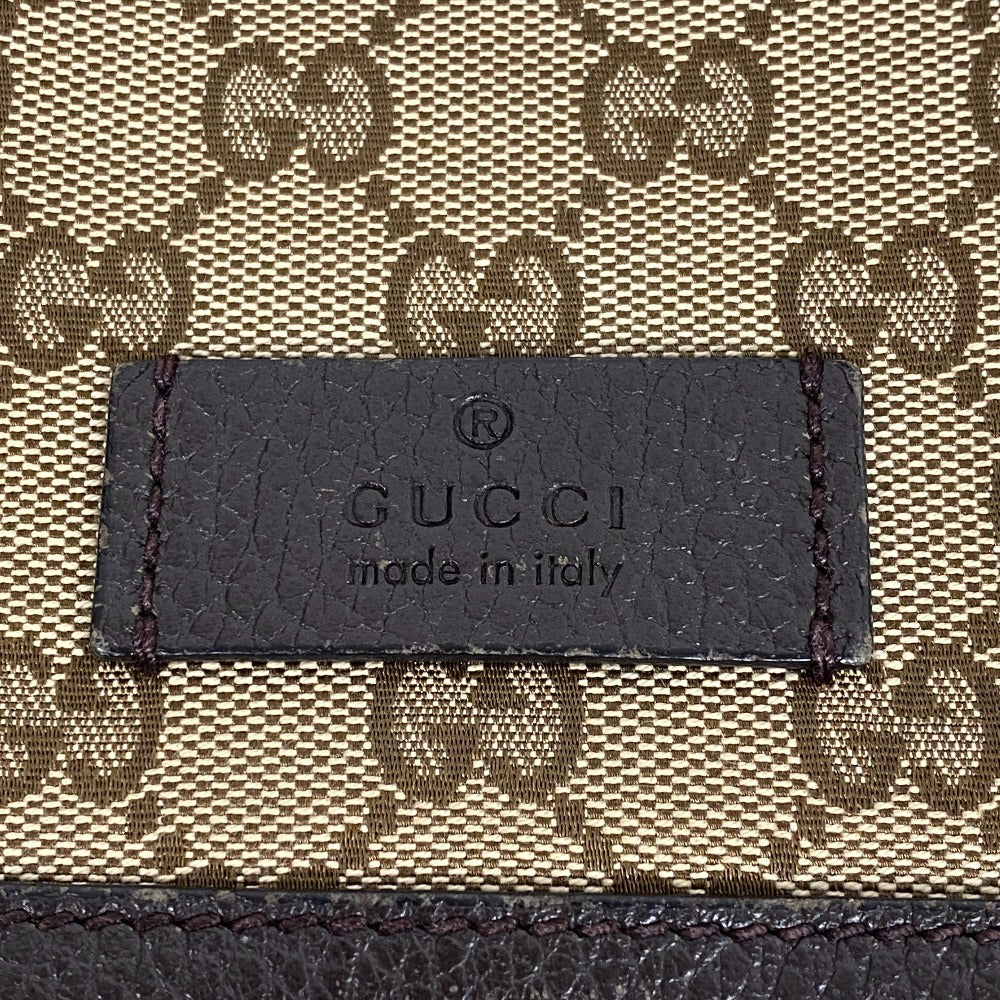 GUCCI Shoulder Bag 449172 canvas Brown GG canvas