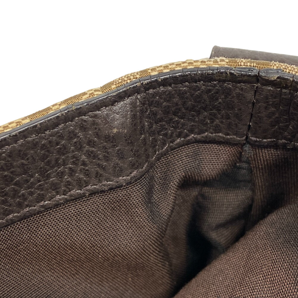 GUCCI Shoulder Bag 449172 canvas Brown GG canvas