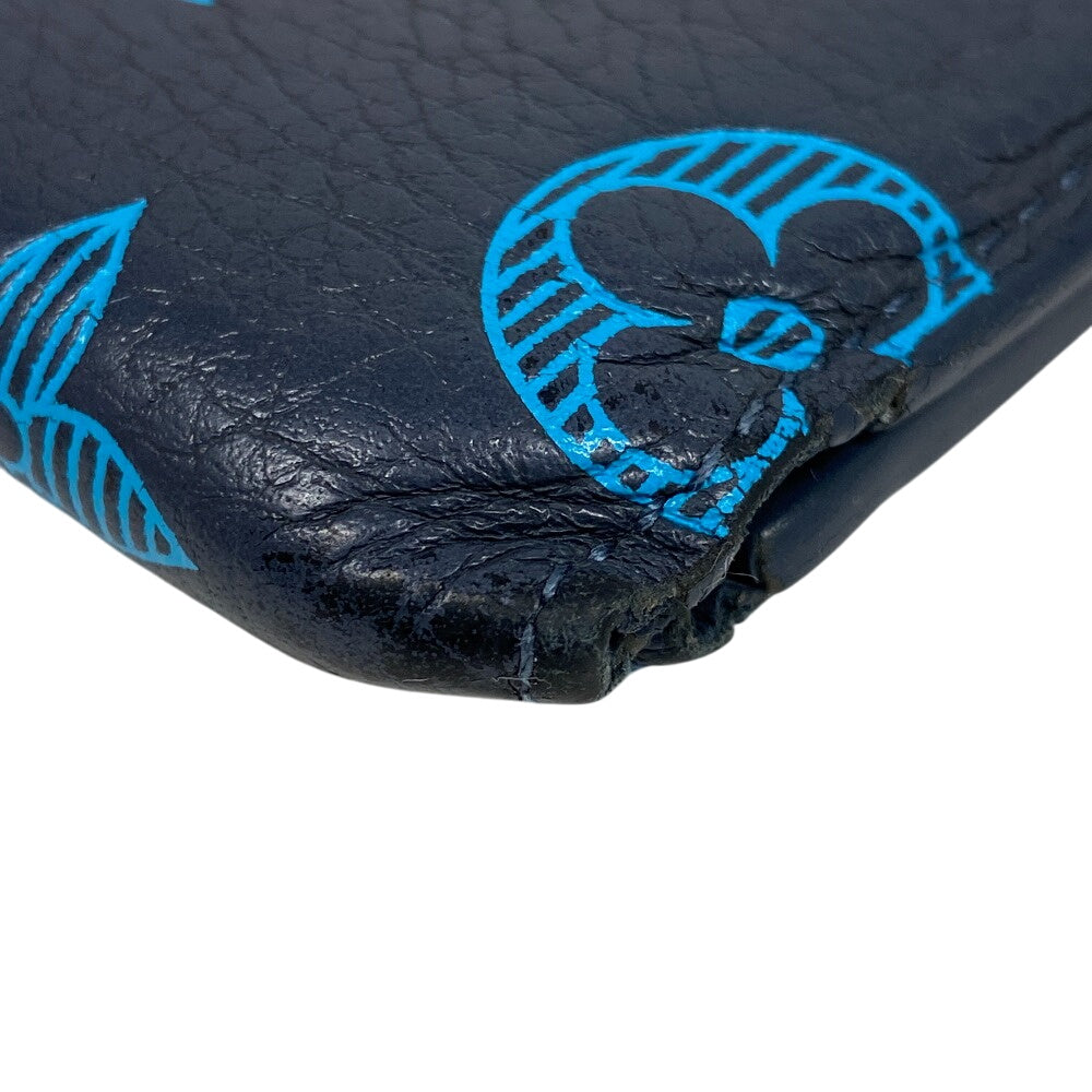 LOUIS VUITTON Bifold Wallet M82323 Monogram Navy Monogram shadow Portefeuille Multibble