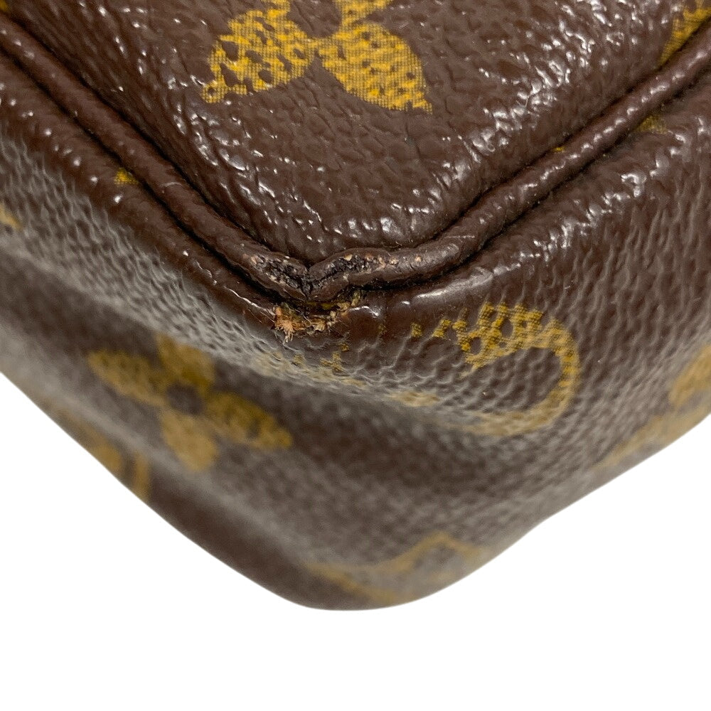 LOUIS VUITTON Clutch bag M47524 Monogram canvas Brown Monogram Truth Cracking T 23