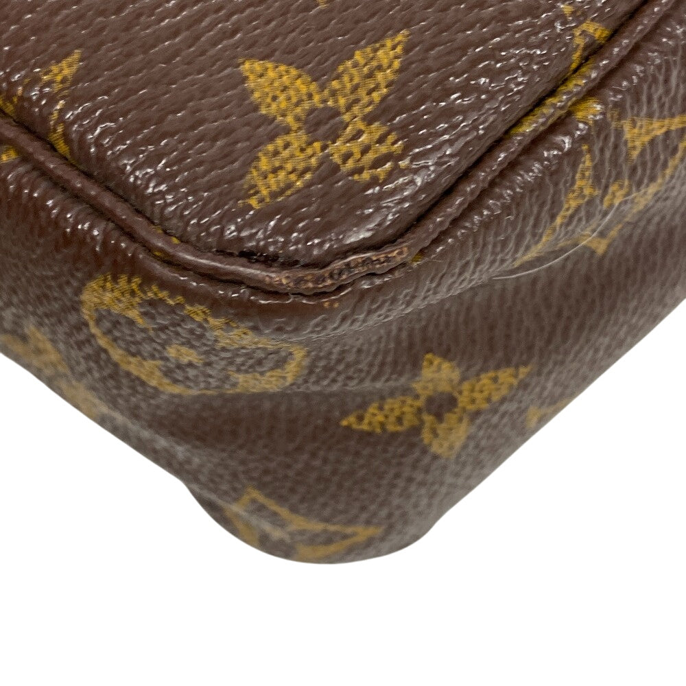 LOUIS VUITTON Clutch bag M47524 Monogram canvas Brown Monogram Truth Cracking T 23