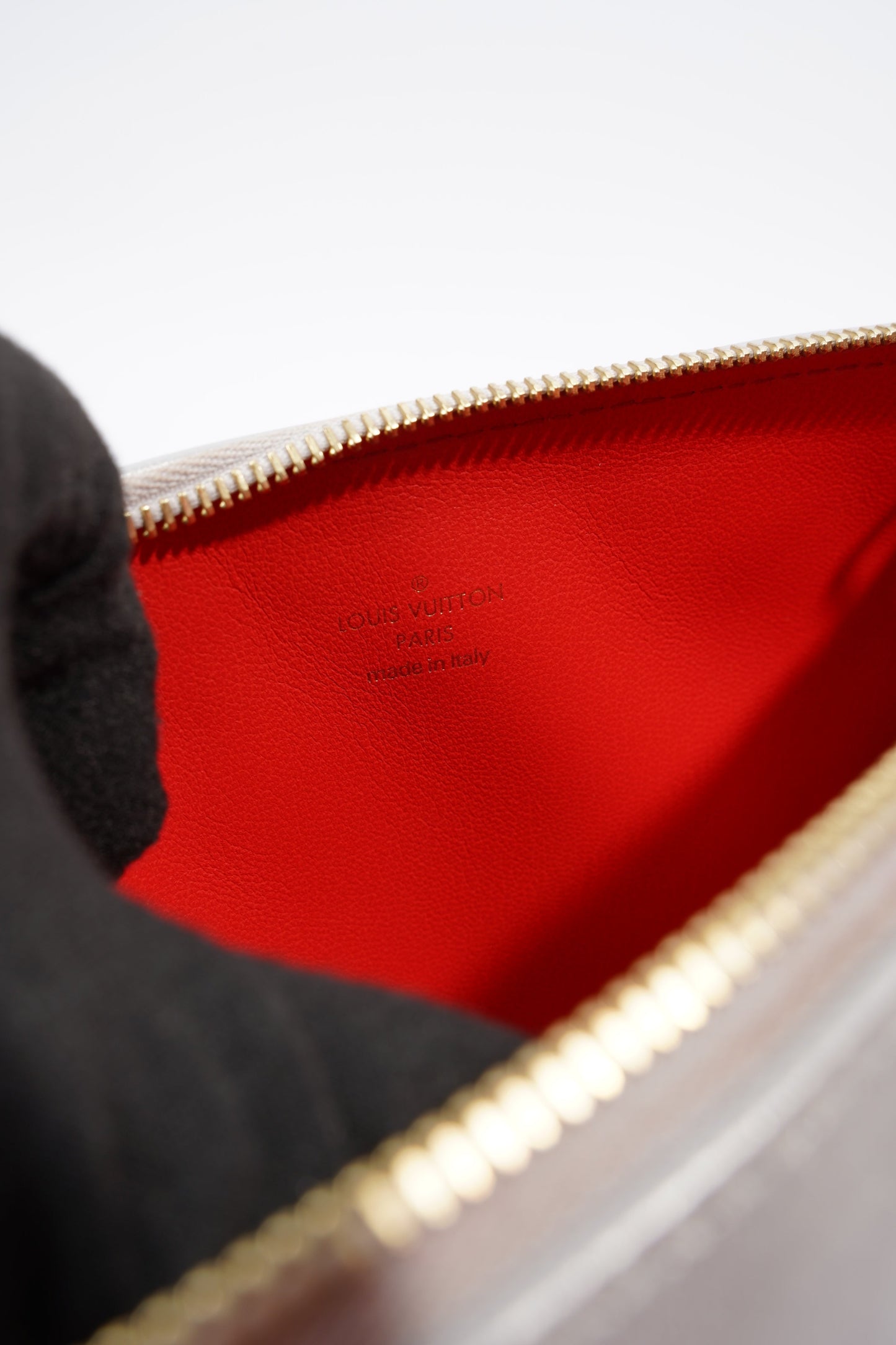 Louis Vuitton Coussin Silver Lambskin Leather PM