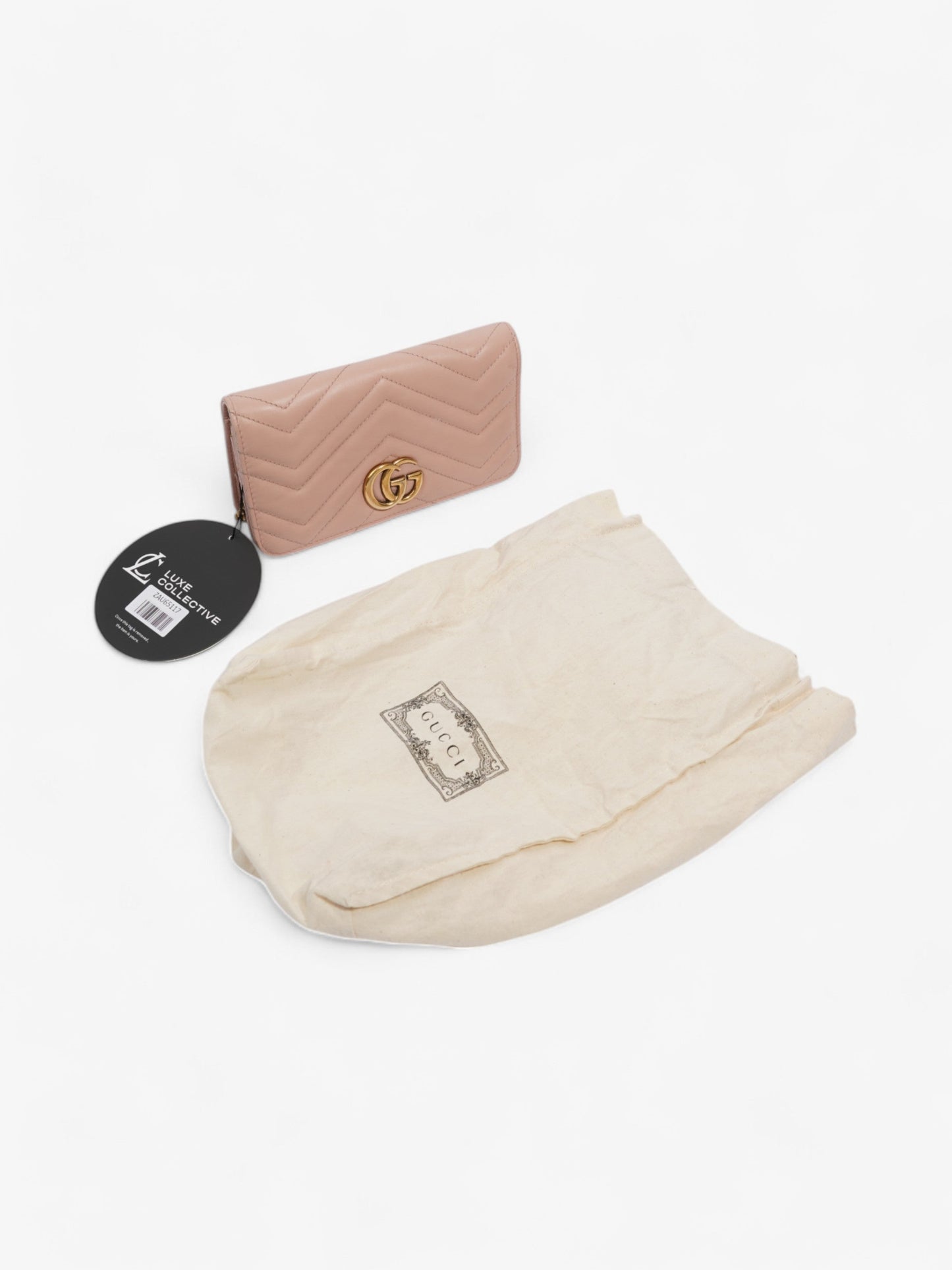 Gucci GG Marmont Pink Calfskin Leather Mini