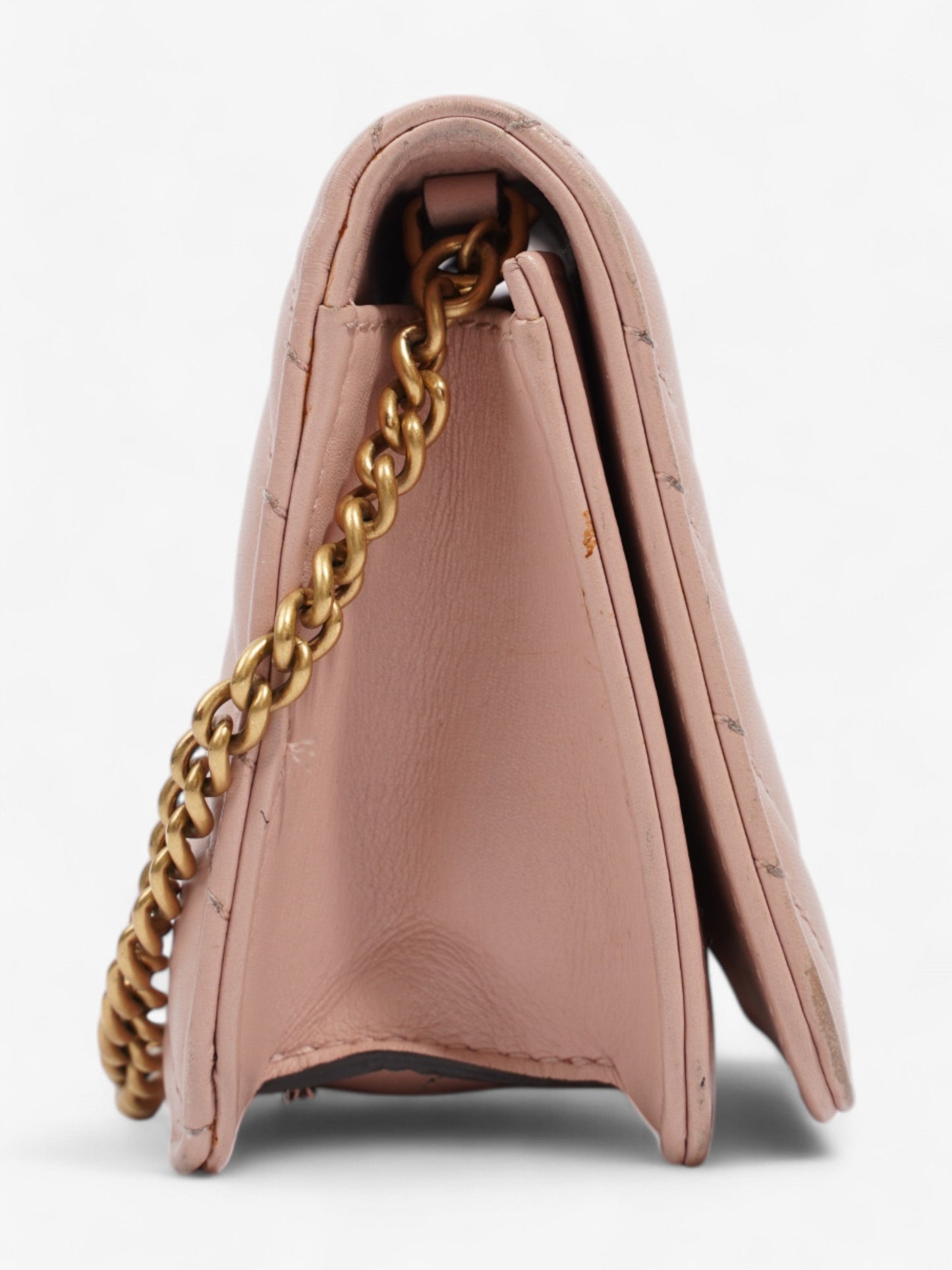 Gucci GG Marmont Pink Calfskin Leather Mini