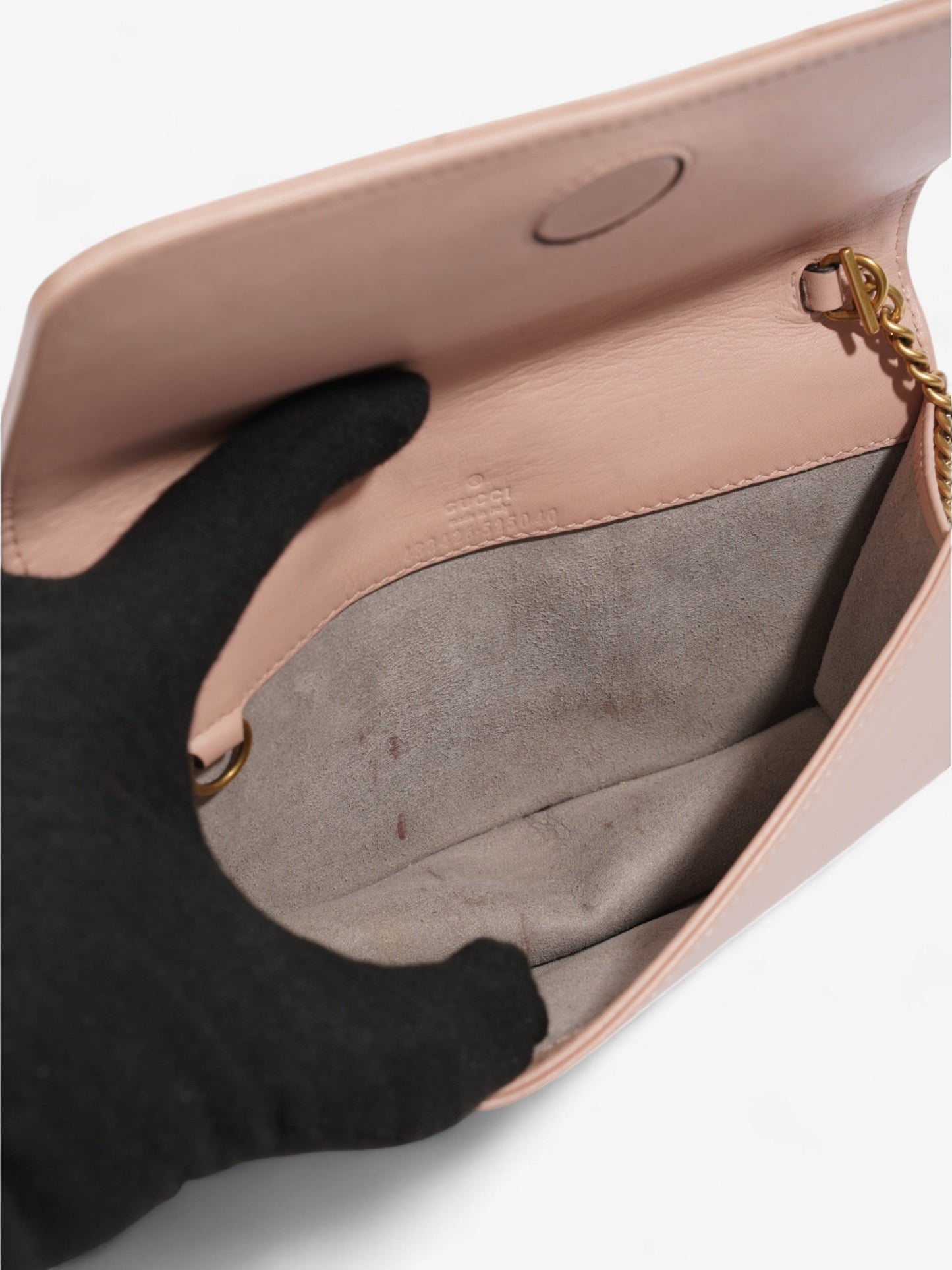 Gucci GG Marmont Pink Calfskin Leather Mini