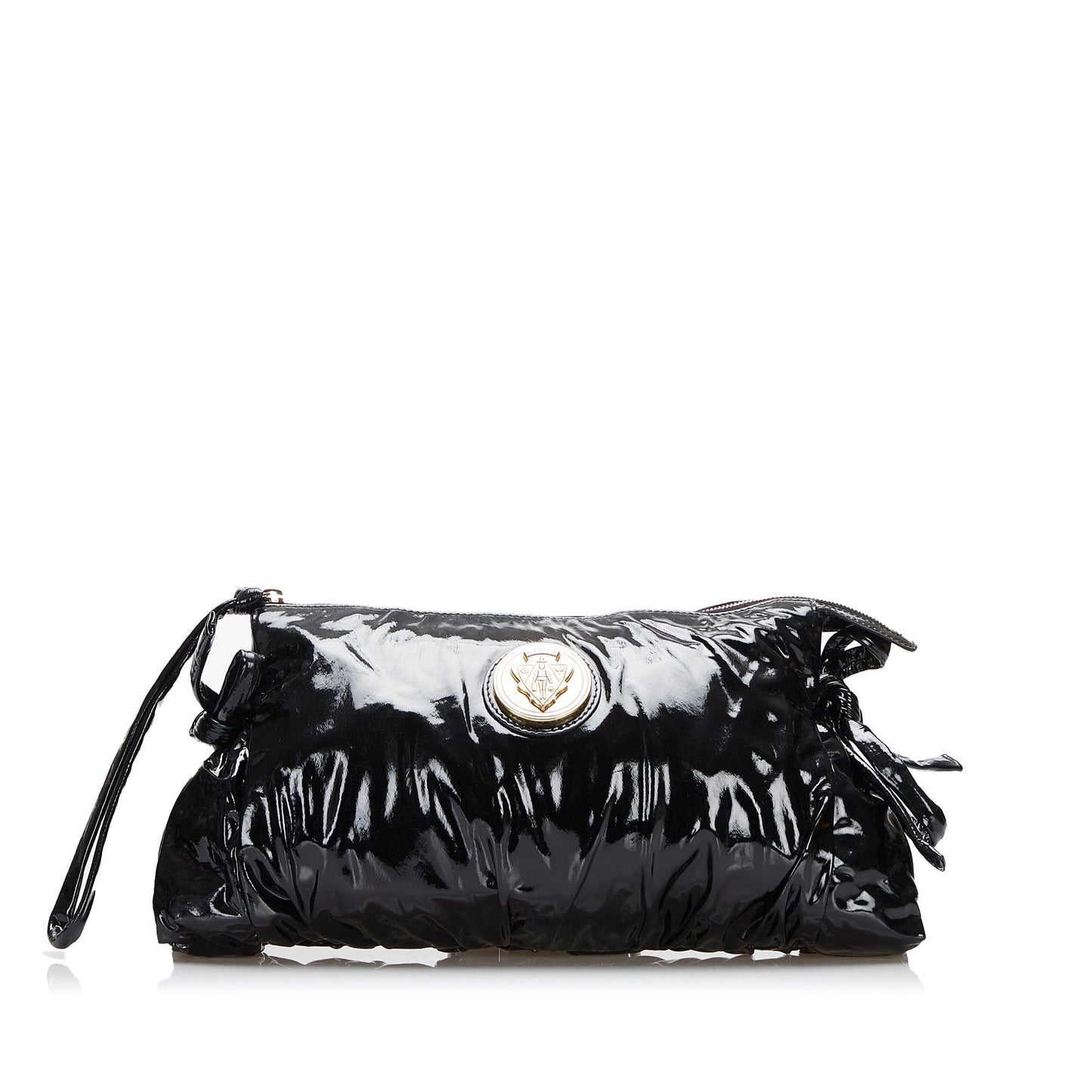 Gucci Large Patent Hysteria Clutch Clutch Bag