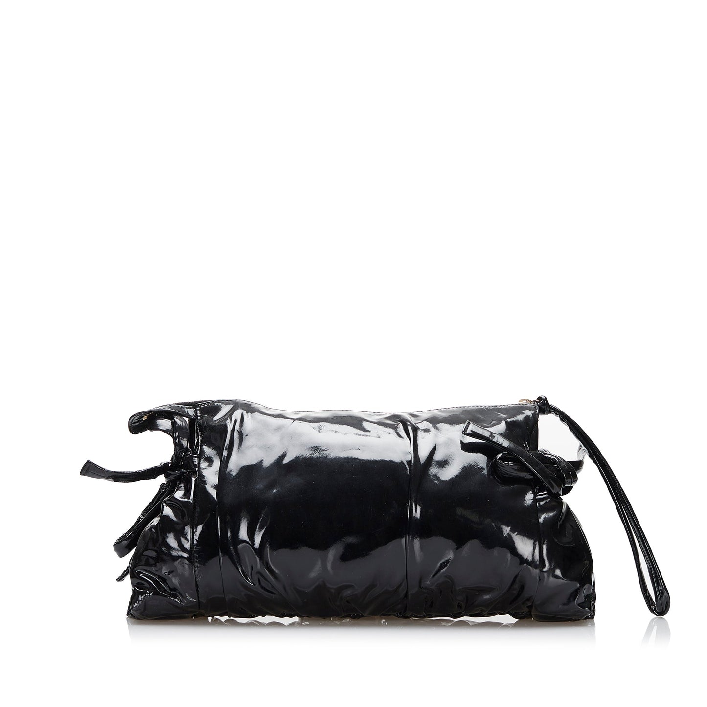 Gucci Large Patent Hysteria Clutch Clutch Bag