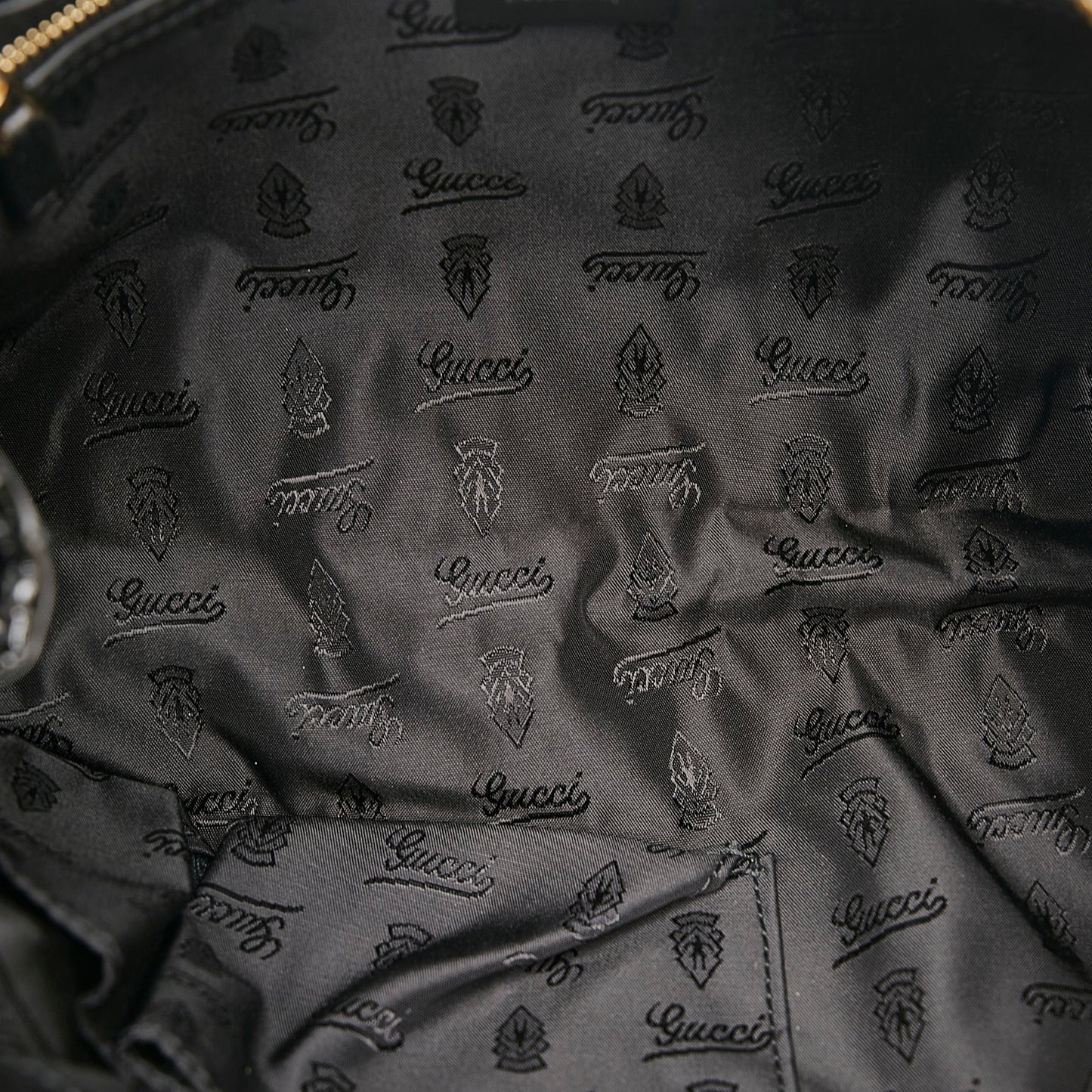Gucci Large Patent Hysteria Clutch Clutch Bag
