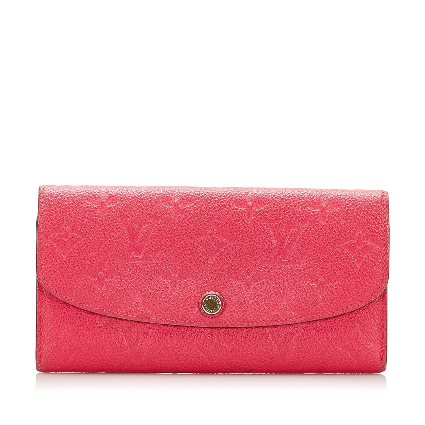 LOUIS VUITTON Empreinte Emilie Wallet Red