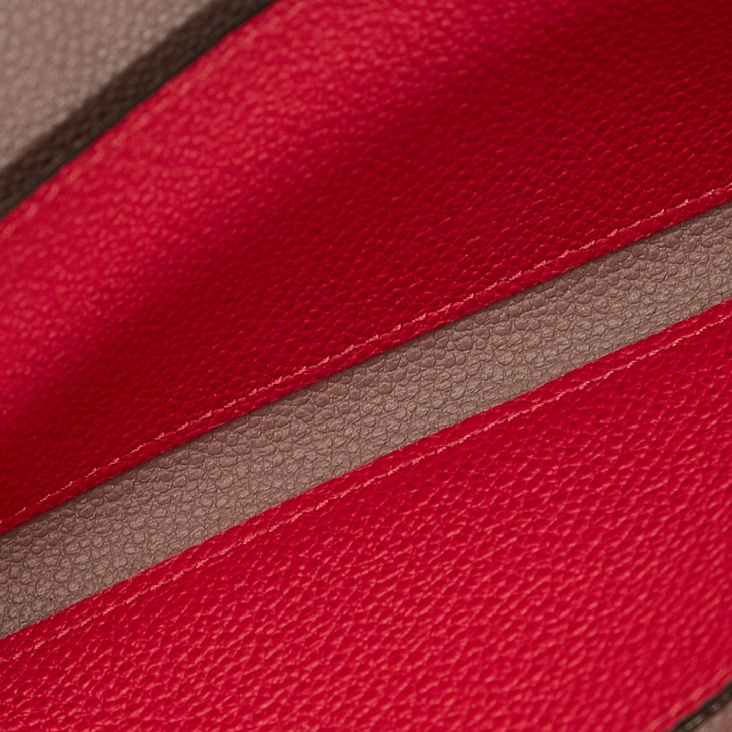 LOUIS VUITTON Empreinte Emilie Wallet Red