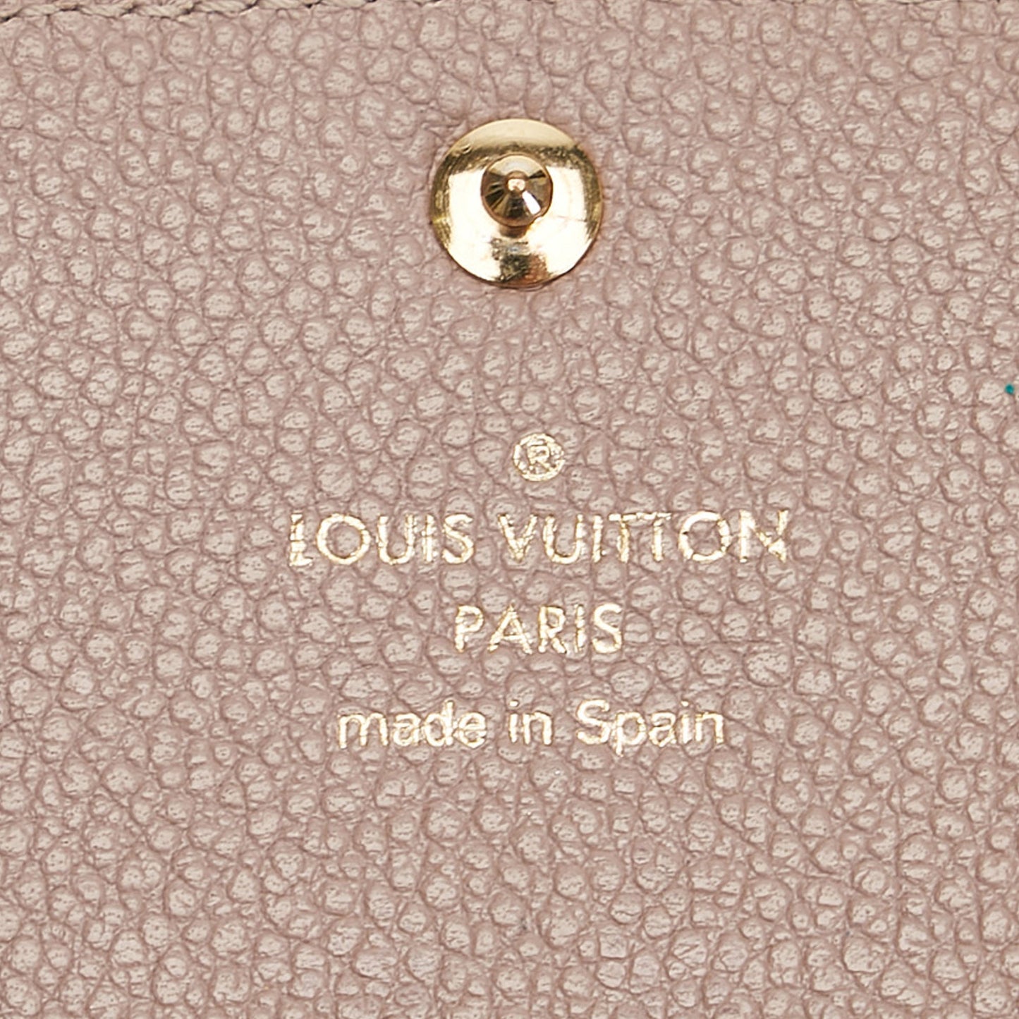 LOUIS VUITTON Empreinte Emilie Wallet Red