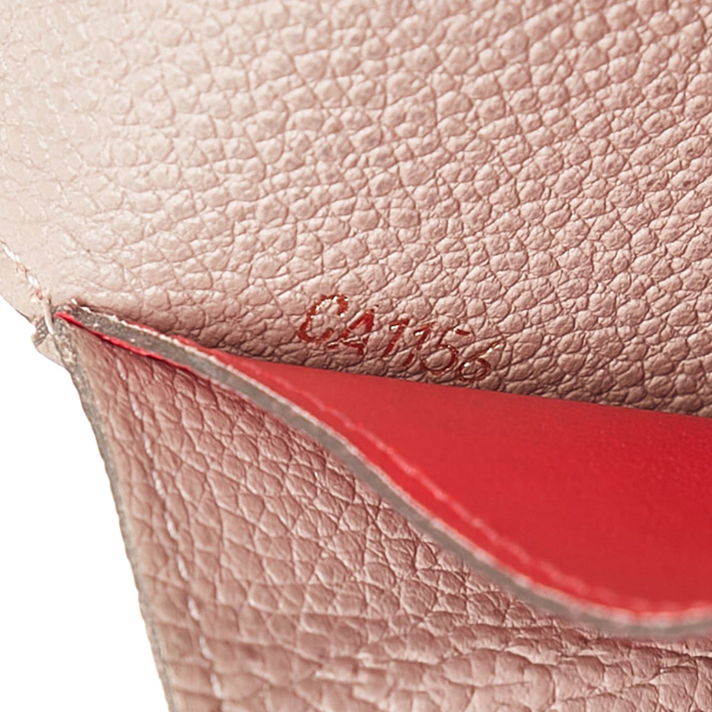 LOUIS VUITTON Empreinte Emilie Wallet Red