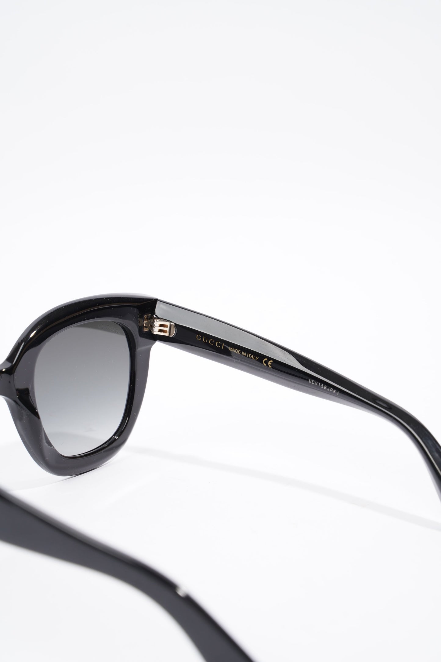Gucci GG0208S Sunglasses Black Acetate 140mm