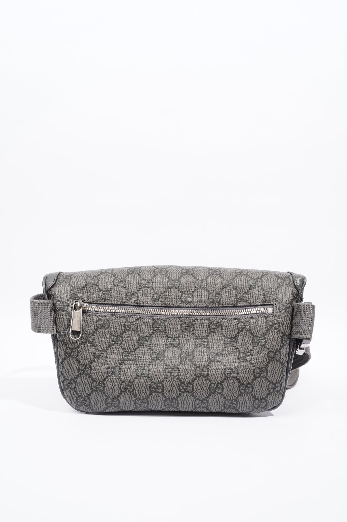 Gucci Ophidia Belt Bag Grey Supreme Coated Canvas