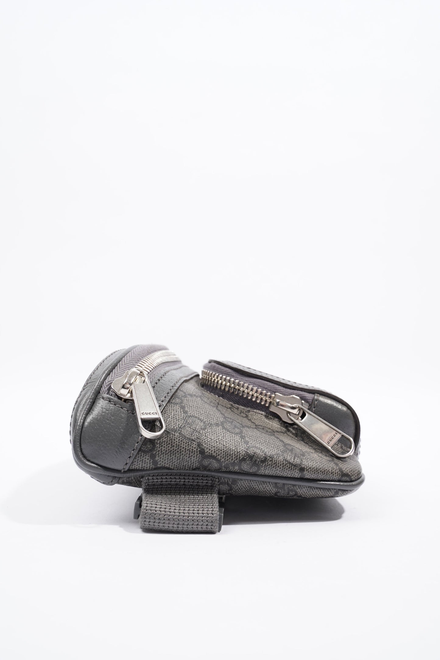 Gucci Ophidia Belt Bag Grey Supreme Coated Canvas