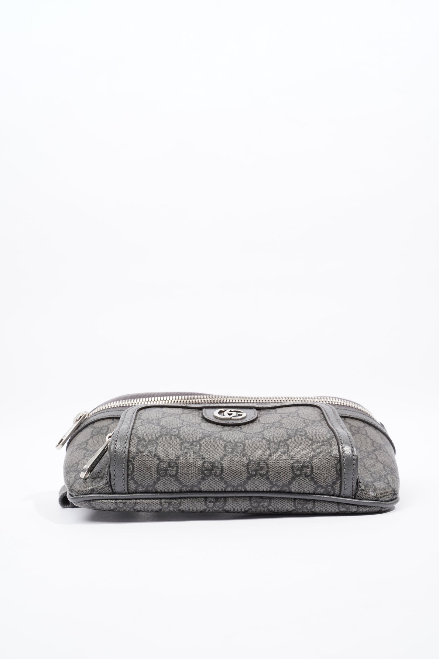 Gucci Ophidia Belt Bag Grey Supreme Coated Canvas