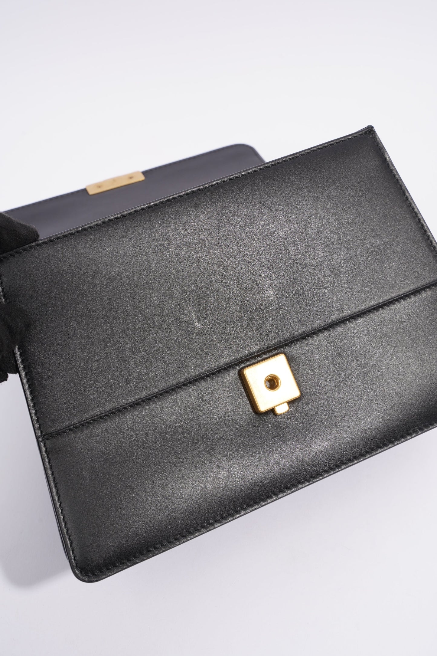 Gucci Queen Margaret Top Handle Black Leather