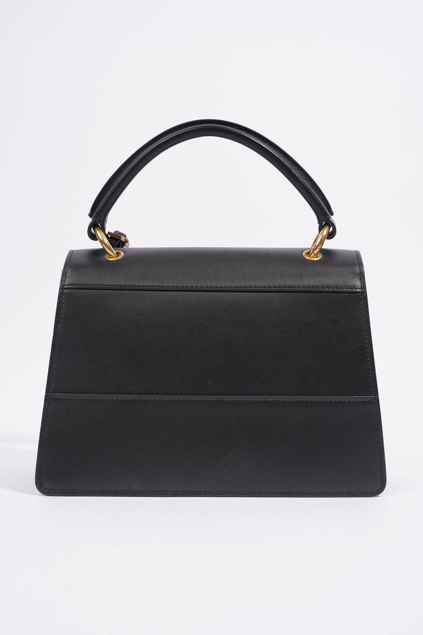 Gucci Queen Margaret Top Handle Black Leather