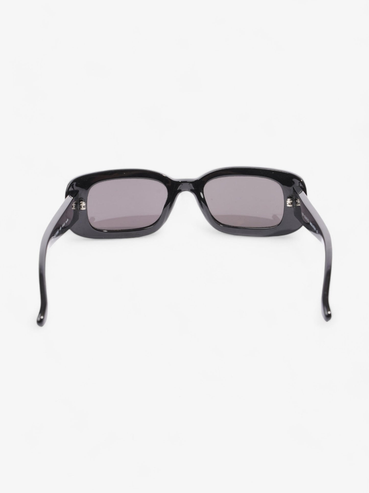 Gucci Rectangular Framed Sunglasses Olive Green Acetate 135mm