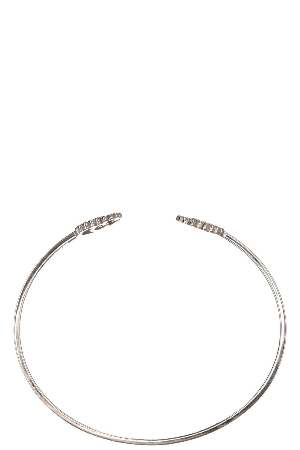 GUCCI GG Running Bracelet White Gold Diamonds