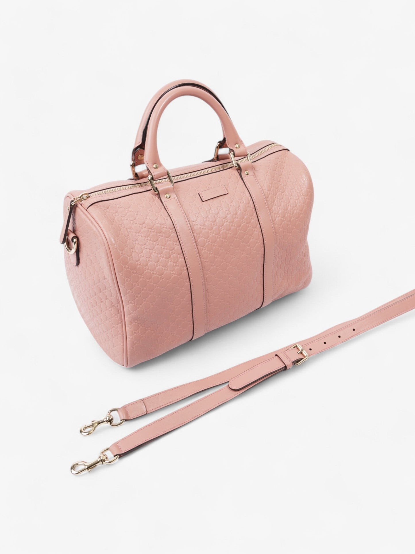 Gucci Joy Boston Bag Dusty Pink Leather Medium