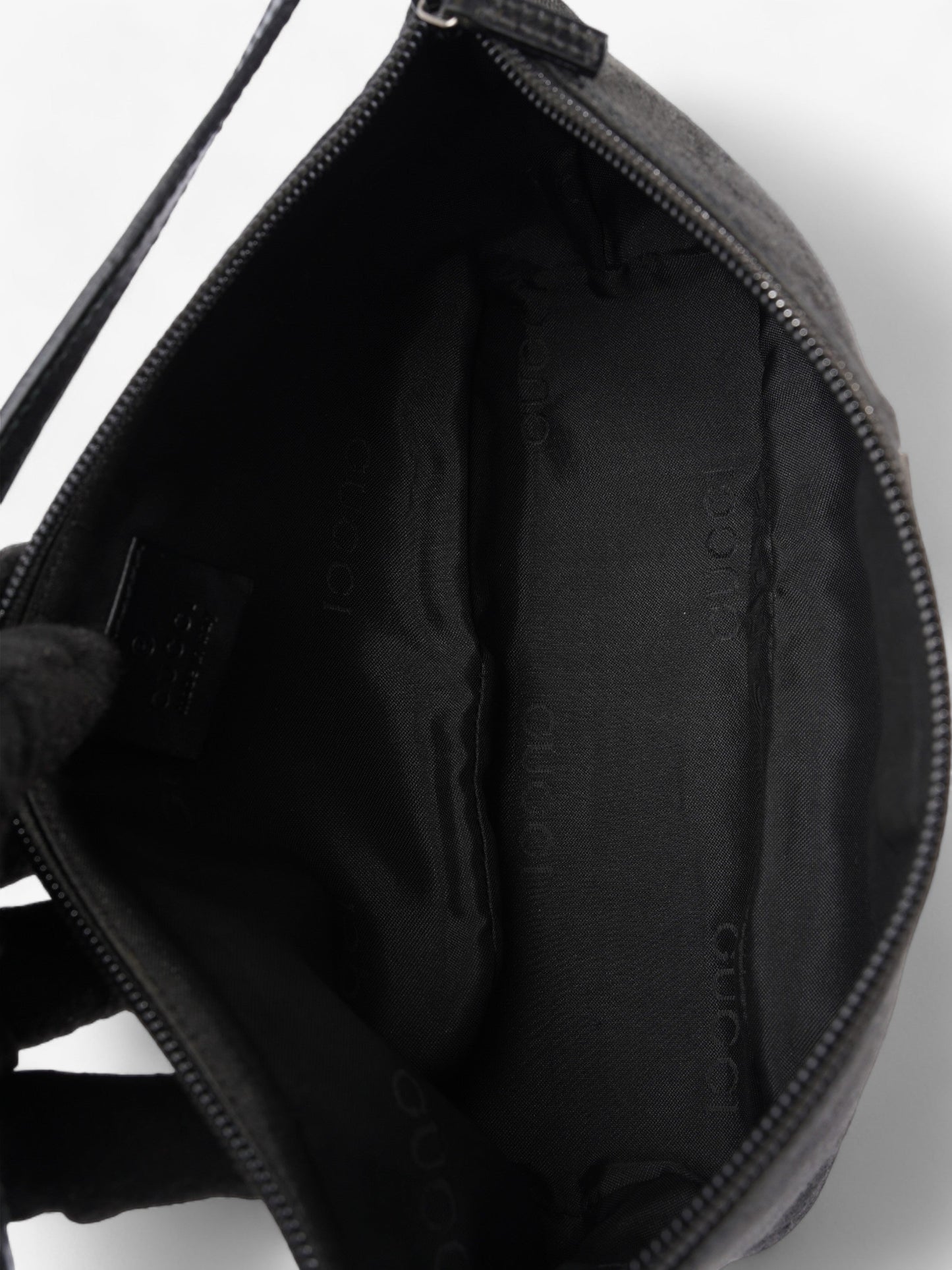 Gucci Boat Baguette Black Canvas