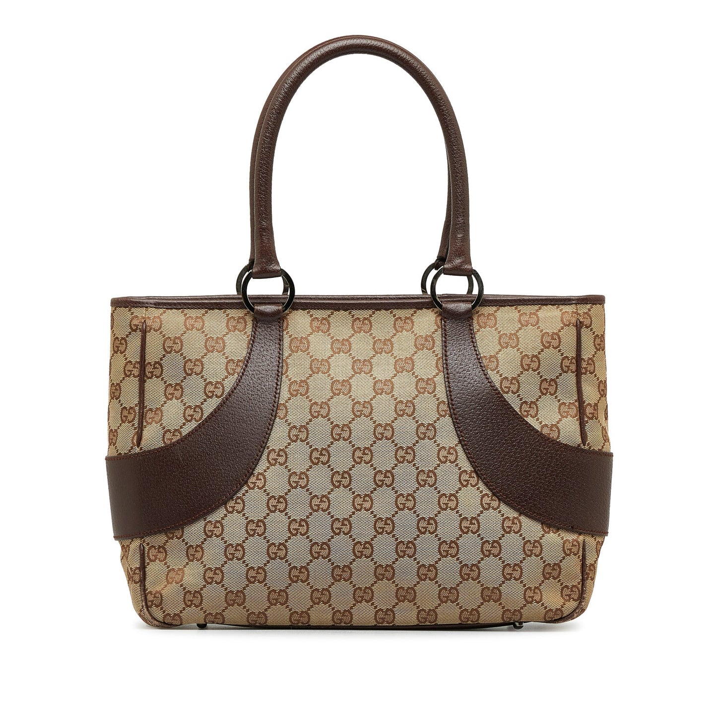 Brown Gucci GG Canvas Tote Bag