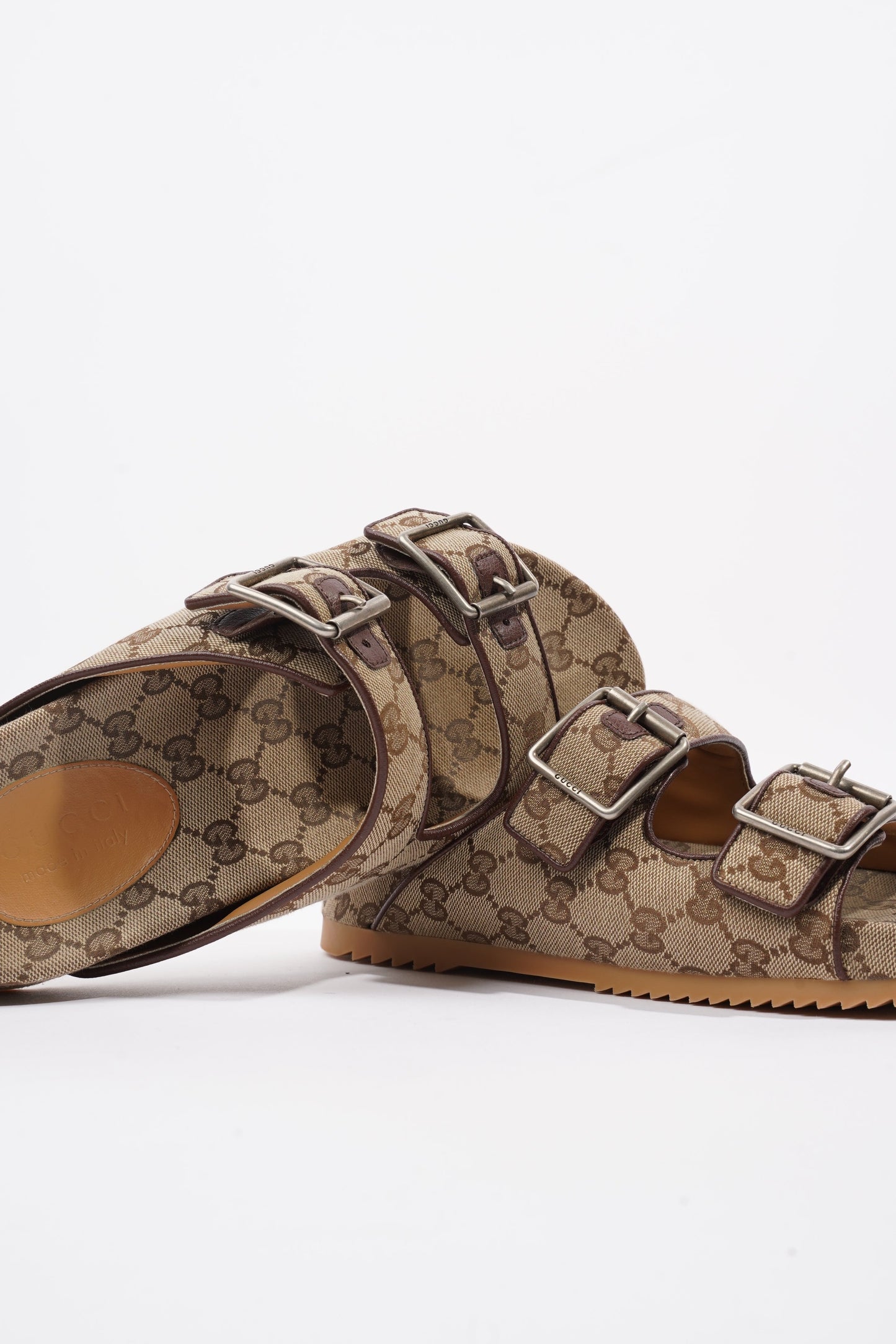 Gucci GG Supreme Monogram Beige Monogram / Brown Canvas EU 41 UK 7