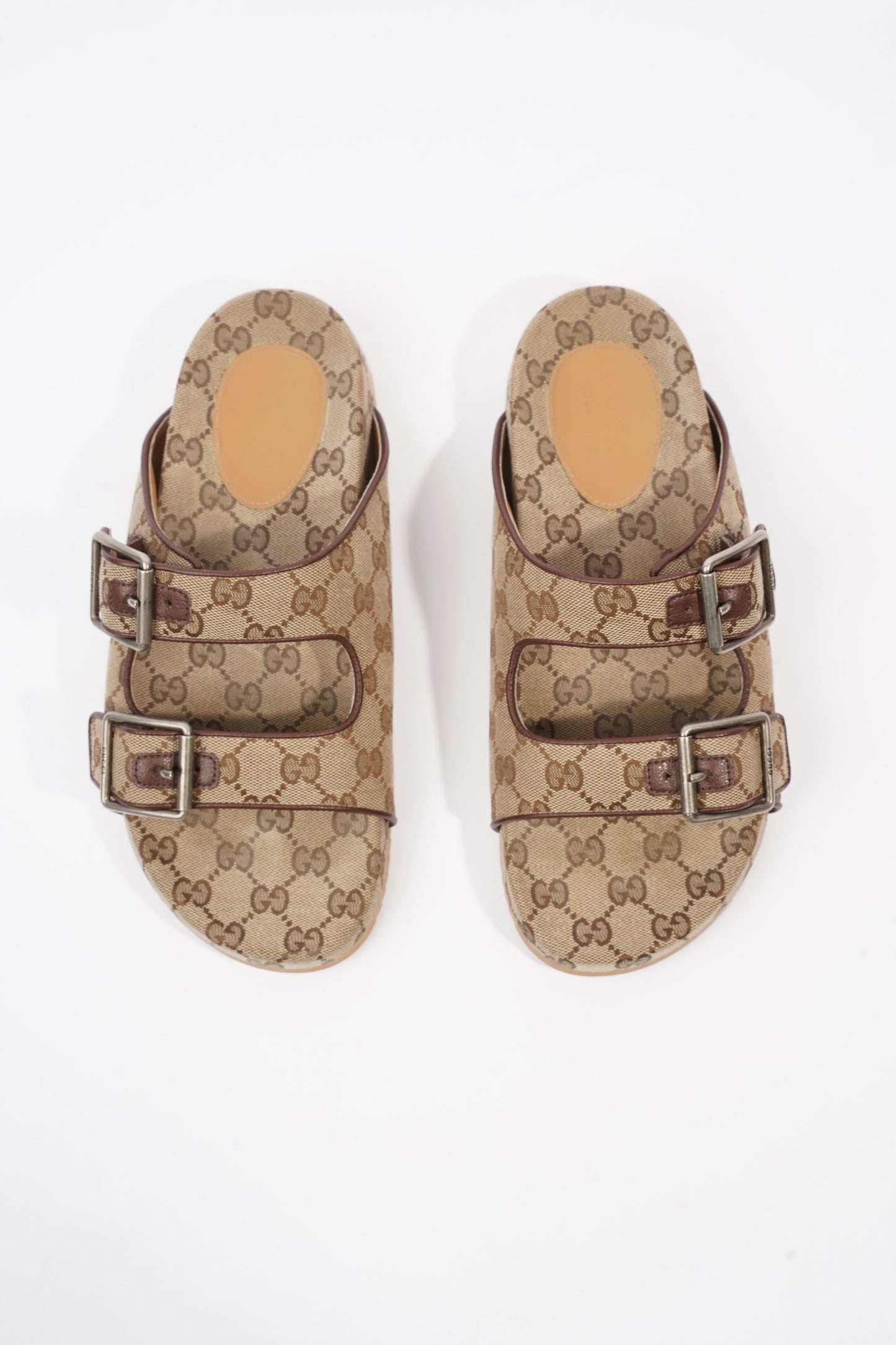 Gucci GG Supreme Monogram Beige Monogram / Brown Canvas EU 41 UK 7