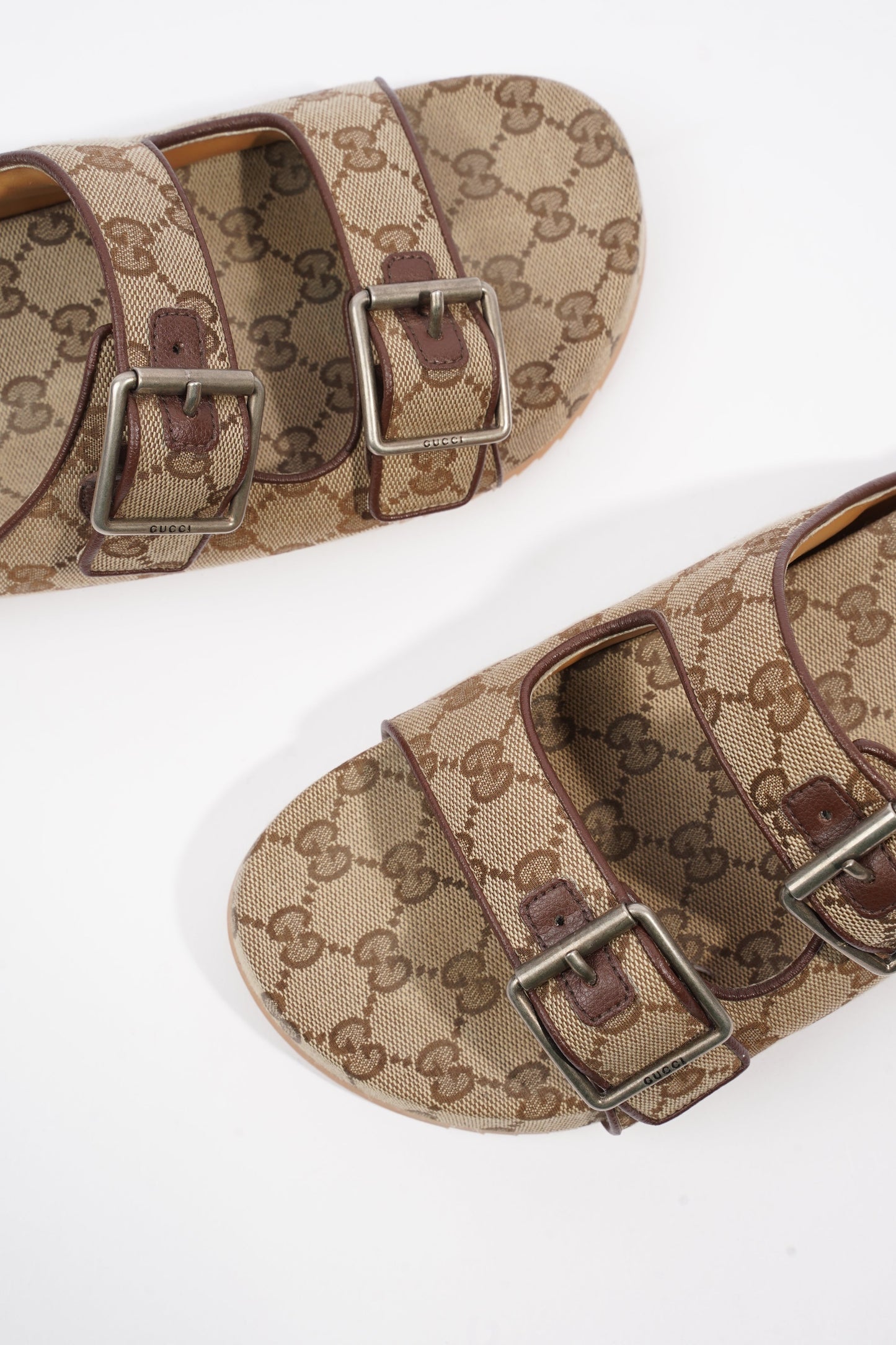 Gucci GG Supreme Monogram Beige Monogram / Brown Canvas EU 41 UK 7
