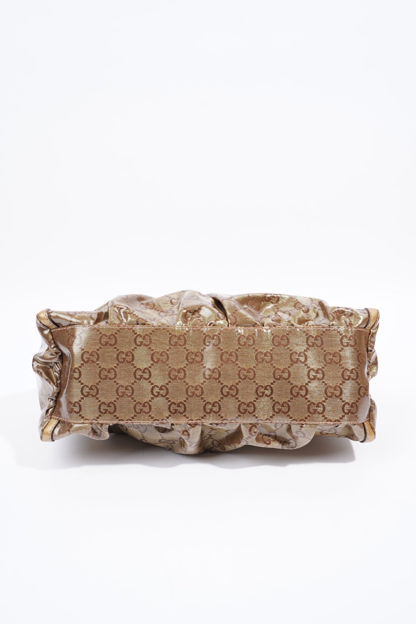 Gucci Abbey Gold GG Supreme PVC