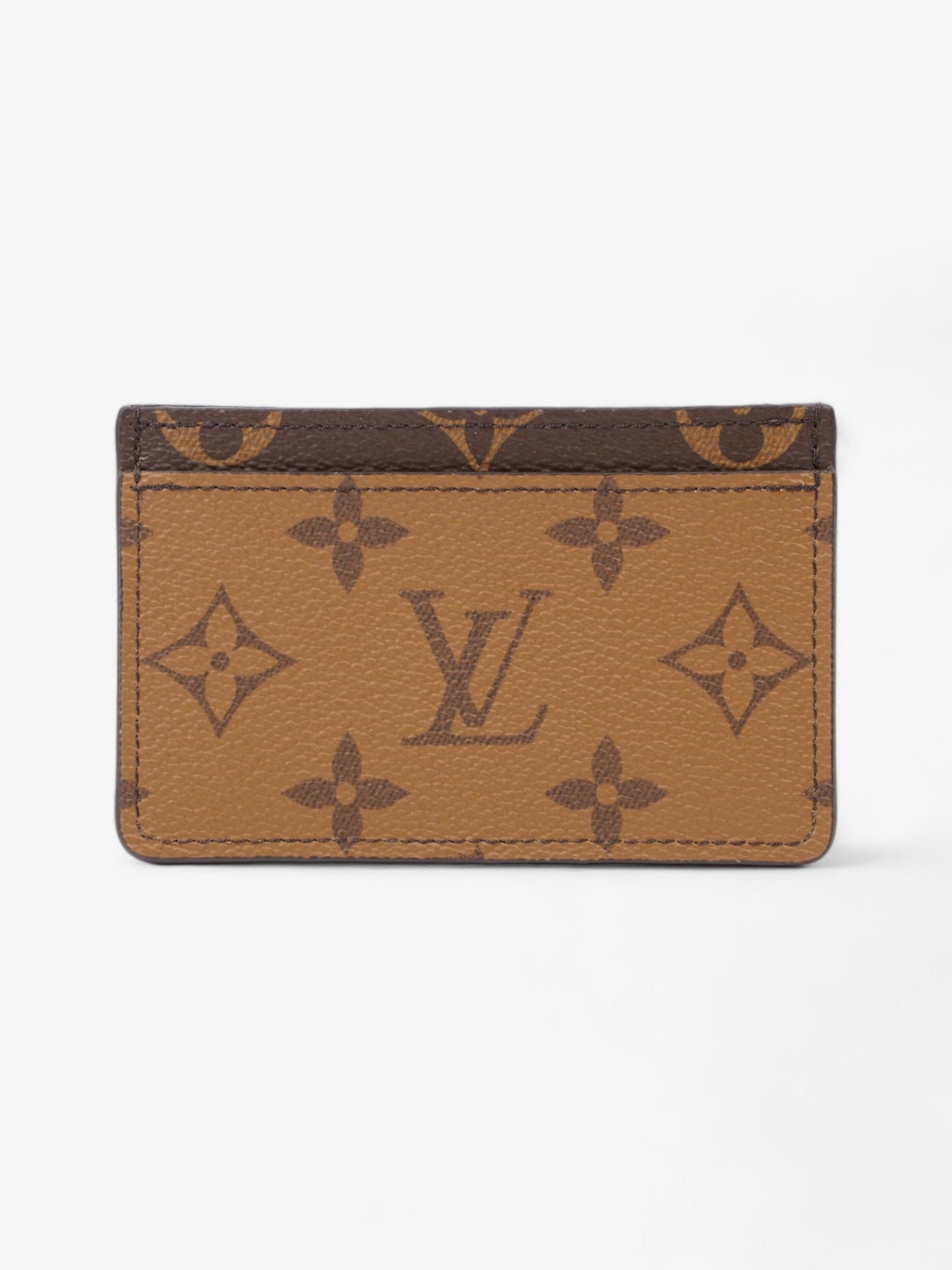 Louis Vuitton Card holder Reverse Monogram Coated Canvas