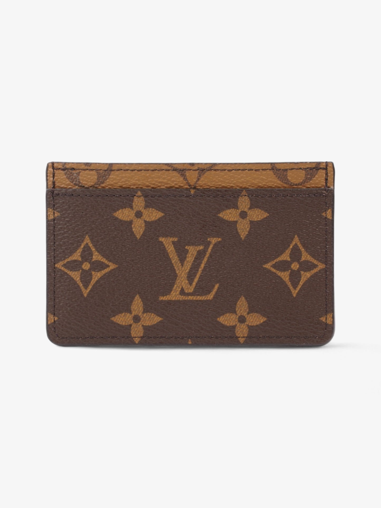 Louis Vuitton Card holder Reverse Monogram Coated Canvas