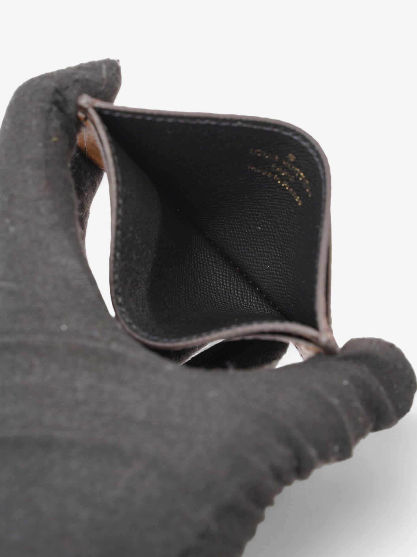 Louis Vuitton Card holder Reverse Monogram Coated Canvas