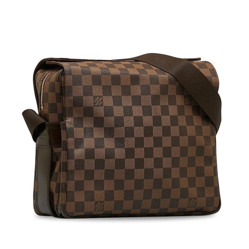 Louis Vuitton Damiere Naviglio N45255 Brown PVC Leather  Louis Vuitton