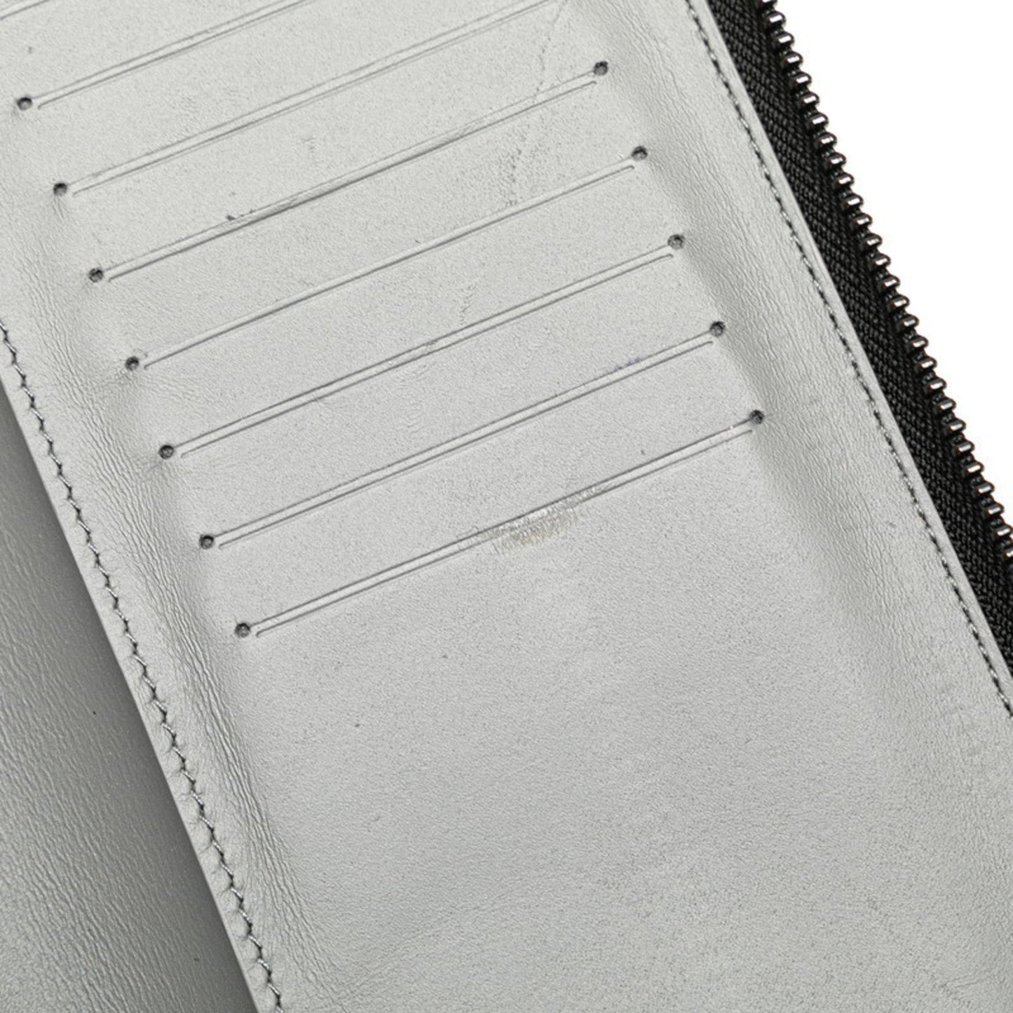Louis Vuitton  Leather Long Wallet (Bi-Fold)