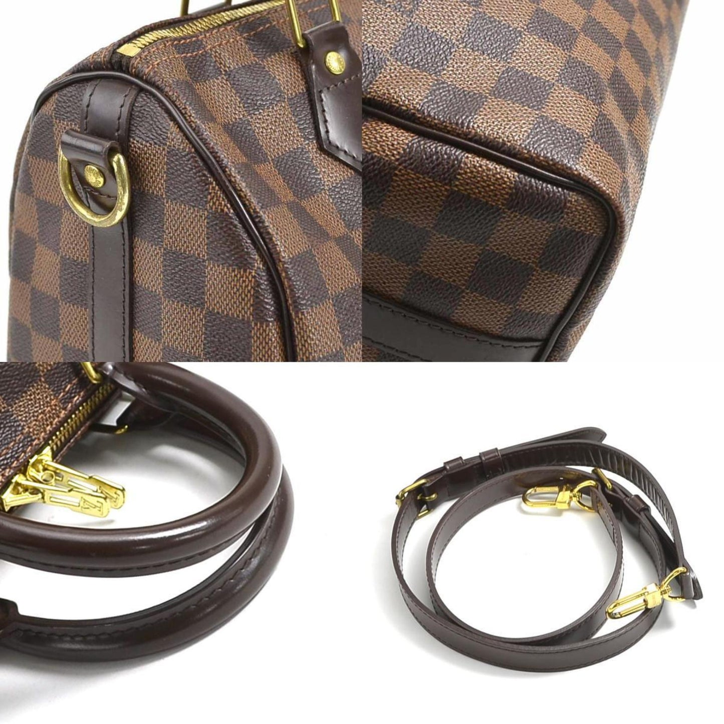 Louis Vuitton  Damier Canvas Handbag Shoulder Bag