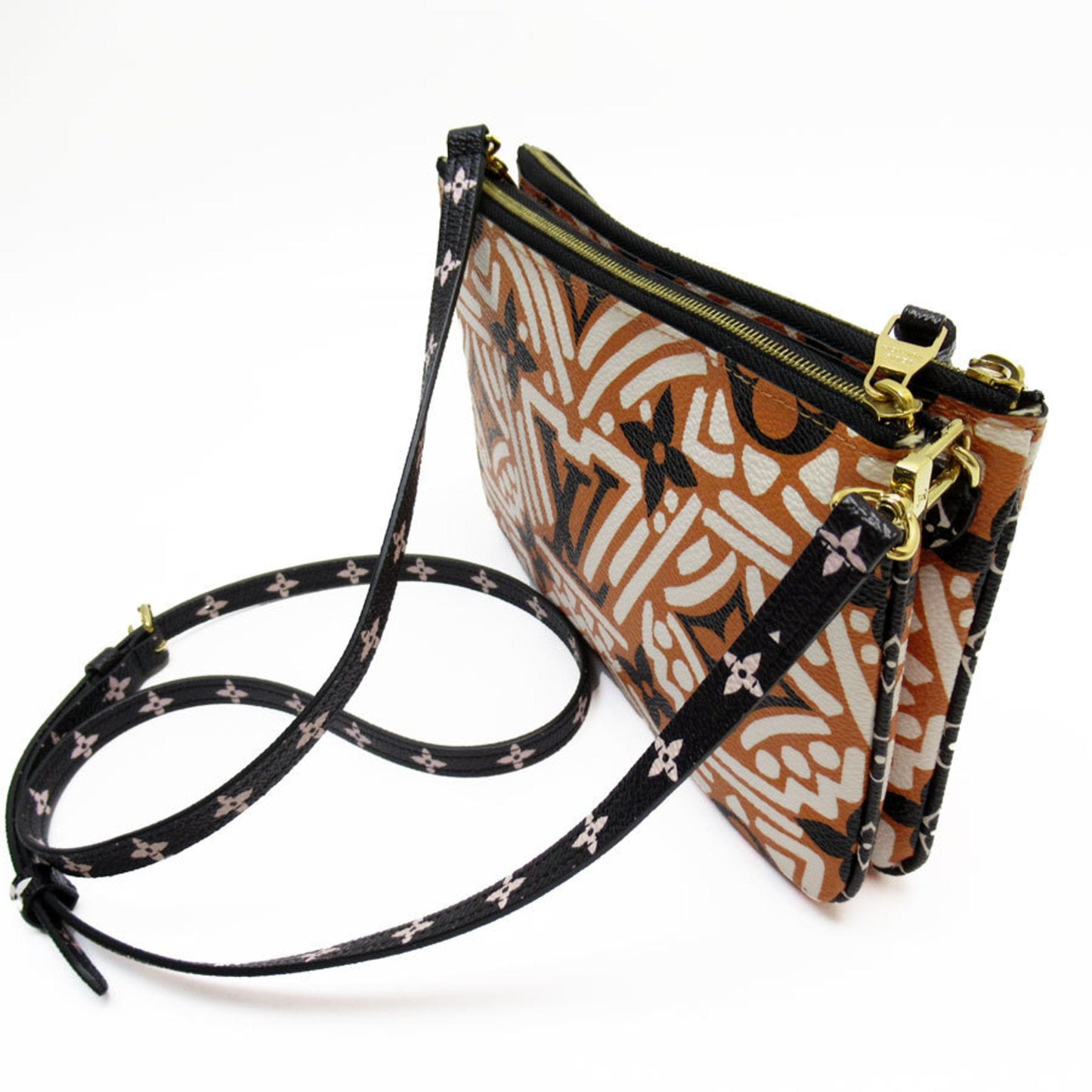 Louis Vuitton    Coated Canvas Pochette Shoulder Bag