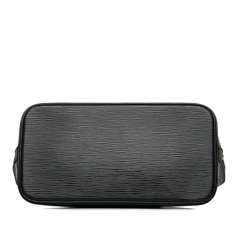Louis Vuitton Epic Alma Handbag M52142 Noir Black Leather  Louis Vuitton