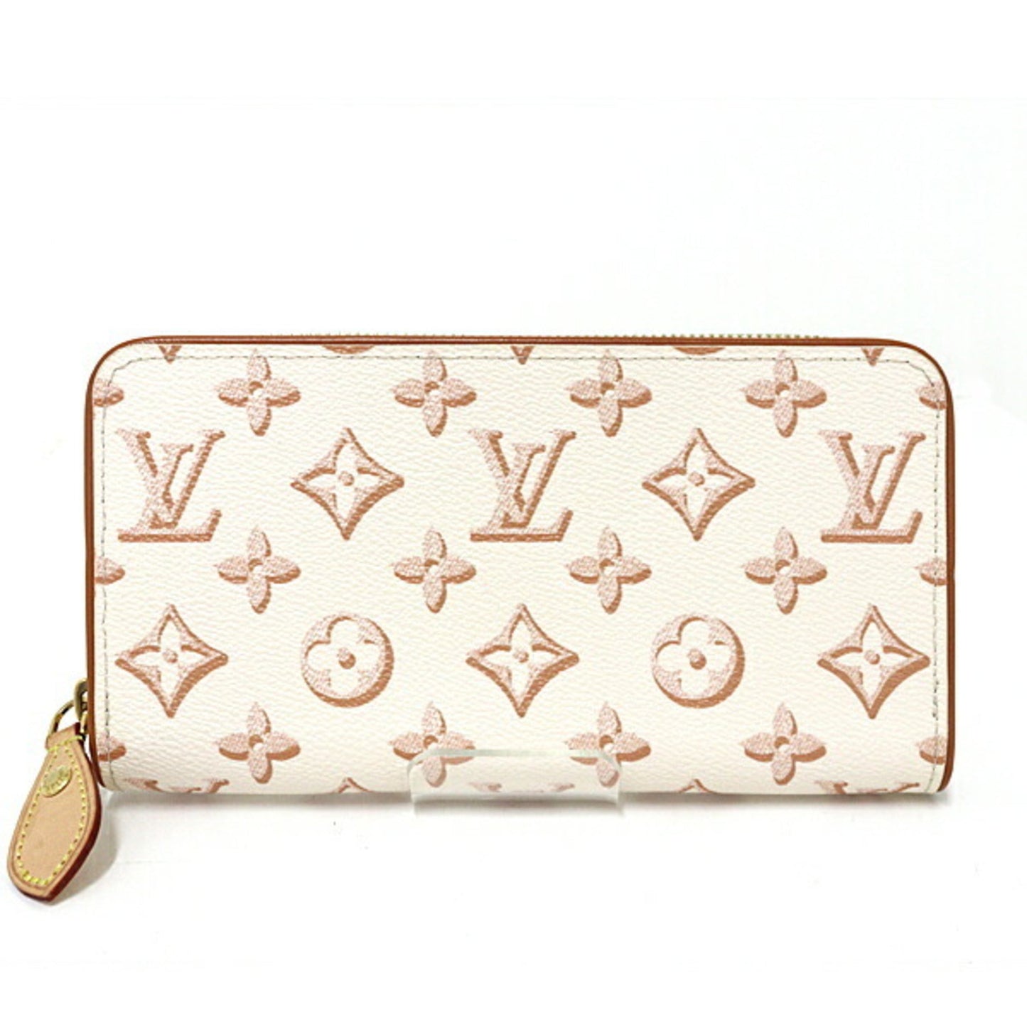 Louis Vuitton   Monogram Canvas Leather Long Wallet (Bi-Fold)