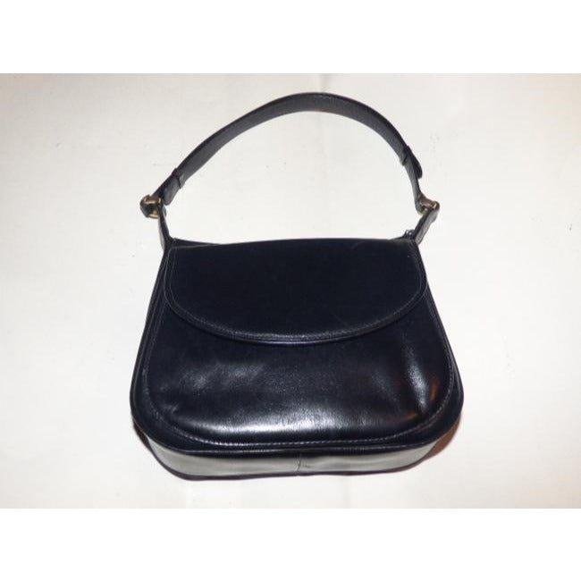 Gucci Vintage Pursesdesigner Purses Midnight Blueblack Leather Hobo Bag