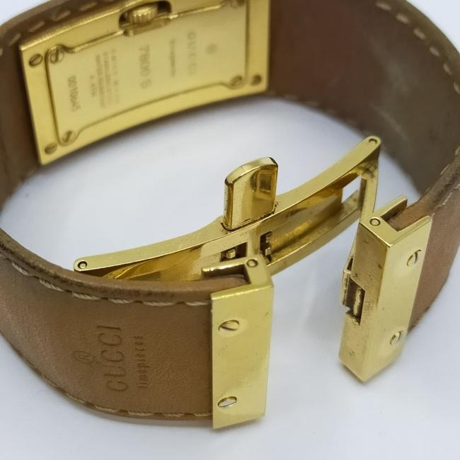 Gucci Gold Camel Black Watch
