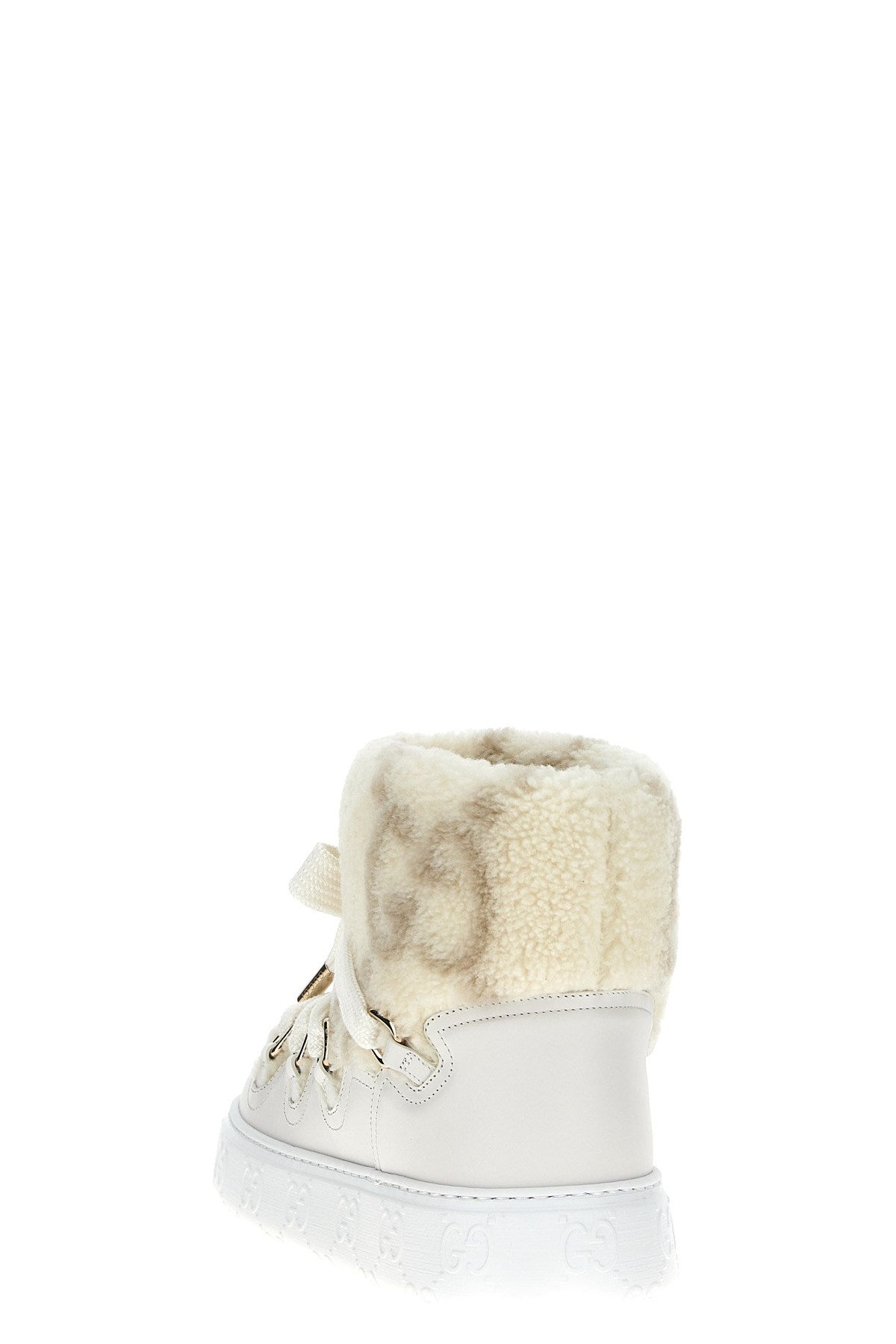 Gucci Women 'Gg' Teddy Ankle Boots