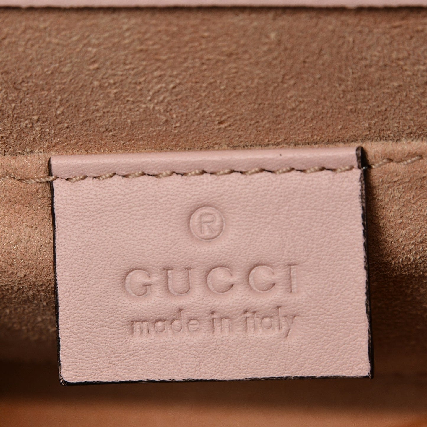 Gucci Crystal Star Small Padlock Shoulder Bag in Pink