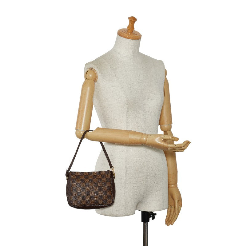 Louis Vuitton Damier Trouse Makeup Accessory Pouch Shoulder Bag N51982